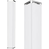 2PCS Thick White Truss Cover - High Elasticity Scrim Sleeve for 6.56 ft x 12 in Box Truss - Ideal for Wedding, Performance,Concert Decorations