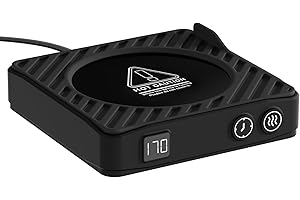 WENVINDA Mug Warmer, Coffee Mug Warmer with 3-Temp Settings, Coffee Warmer with Digital Display, 2-12Hrs Auto-Shut Off Coffee Warmer for Desk, Mug Warmer for Desk with Anti Scalding Silicone Pad