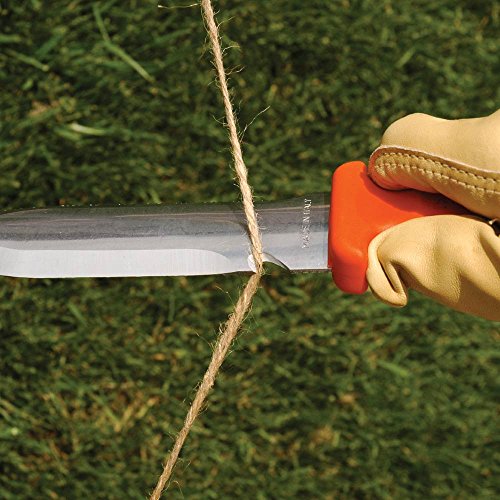 A.M. Leonard Deluxe Soil Knife & Leather Sheath Combo Hori Hori w/ 6