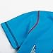Boys Short Sleeve Cotton T-shirt with Embroidery,blue,2-6y