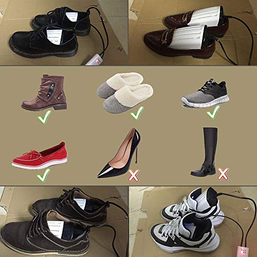 Laifoo Extensible Boot Shoes Dryer with Timer UV Sanitization for Men's & Women's Sneakers Loafers