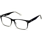 V.W.E. Large Men Premium Rectangle Reading Glasses - Wide Fitment Optical Quality Reader