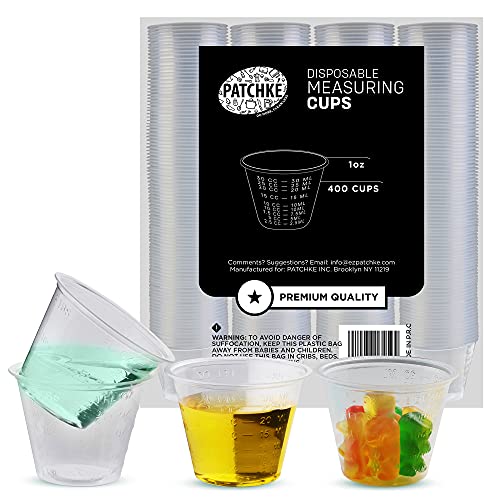 1 Oz Measuring Cups for Epoxy Resin Mixing disposable Plastic (Bulk