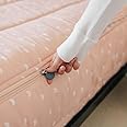 Beddy's Rainbow Bedding, Durable Zipper Bedding for Kids, Bed in a Bag, Peach Sheets & Comforter, Includes Pillowcase & Pillow Sham Easy to Make & Wash