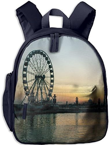Ferris Wheel DIY Students Schoolbags Portable Bookbags School Bag Backpack For Teen Girls Boys