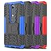 YmhxcY Nokia 6.1 Phone Case,Nokia 6 2018 Case with HD Screen Protector,Military Armor Drop Tested [Heavy Duty] Hybrid Case with Kickstand for Nokia 6 (2018)-LT Purple