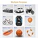 Kaxkto Portable Air Compressor Pump, Auto Tire Inflator and Mini Bike Pump with Digital Touch Screen Display with Long Cable For Cars, Basketballs, Bikes, Motorcycle, Other Inflatables