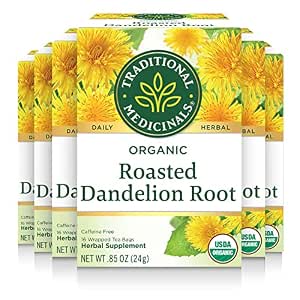 Amazon.com : Traditional Medicinals Organic Roasted Dandelion Root ...