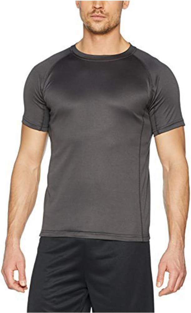 Quality | Mens T-Shirt Active Wear Sports Performance Tops Plain That Wicks Moisture Away Keeps You Cool and Dry While Training, During Workouts Sports Performance Shirt