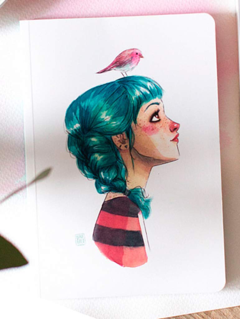 cuquiland cegsarayfinch Notebook – Esther Gili Sara and Finch