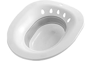 Sitz Bath Toilet Seat Collapsible Seat Sitz Foldable Squat Free Sitz Bath Reusable Toilet Sitz Bath Tub Hip Basin for Elderly