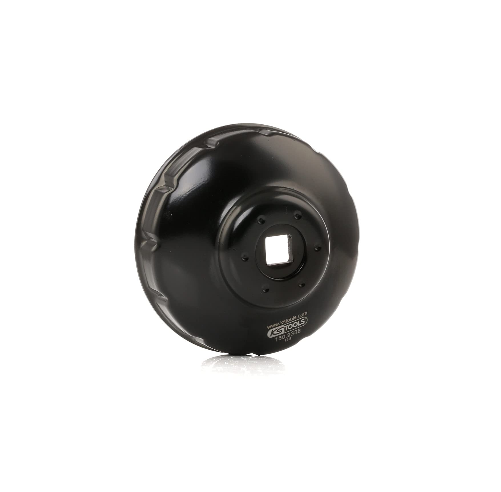 KS Tools 150.9338 3/8-inch 76mm 12-Grooves Oil Filter Socket