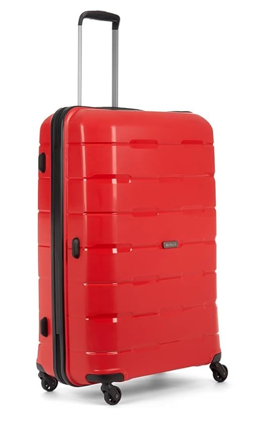 Antler Bloomsbury Large Suitcase Red , Size 77.5 x 53 x 31 Amazon.co