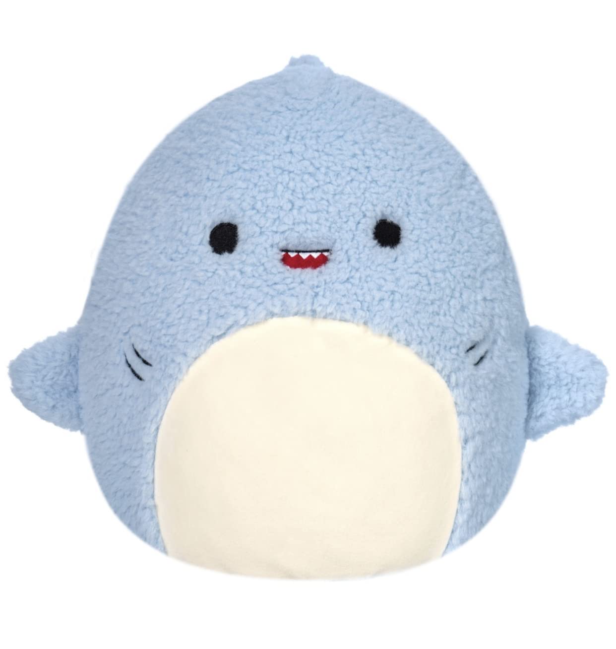 Squishmallow Official Kellytoy Fuzz-A-Mallows Squishy Soft Plush Toy Animal (12 Inch, Davie Shark)