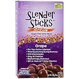 Now Foods Slender Sticks Active Grape, Grape 12 sticks (Pack of 5)