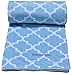 berlando- Baby Blanket, Blue Pastel, Moroccan Print- Ultra Soft Baby boy Blanket, 1 Ranked in Baby Blankets for Boys, Minky Baby Blankets, Stroller Blanket, Ideal Baby Shower Gift, 100% Polyester.