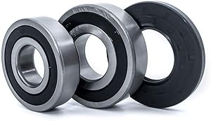 FKG Front Load Washer Tub Bearing and Seal Kit 131525500, 131275200, 131462800, 407639, AP2578105, AH418071, B018HFK0A4, PS418071 For Frigidaire, Kenmore
