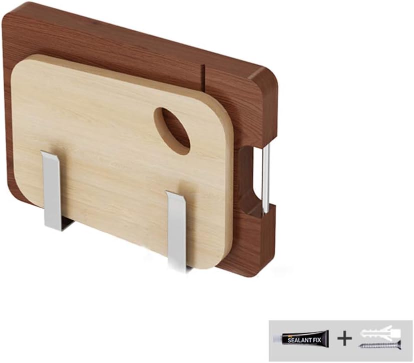 Panda Stainless Steel Cutting Board Holder Lid Storage Organizer Pan Drying Rack Wall Mount Cutting Board Rack