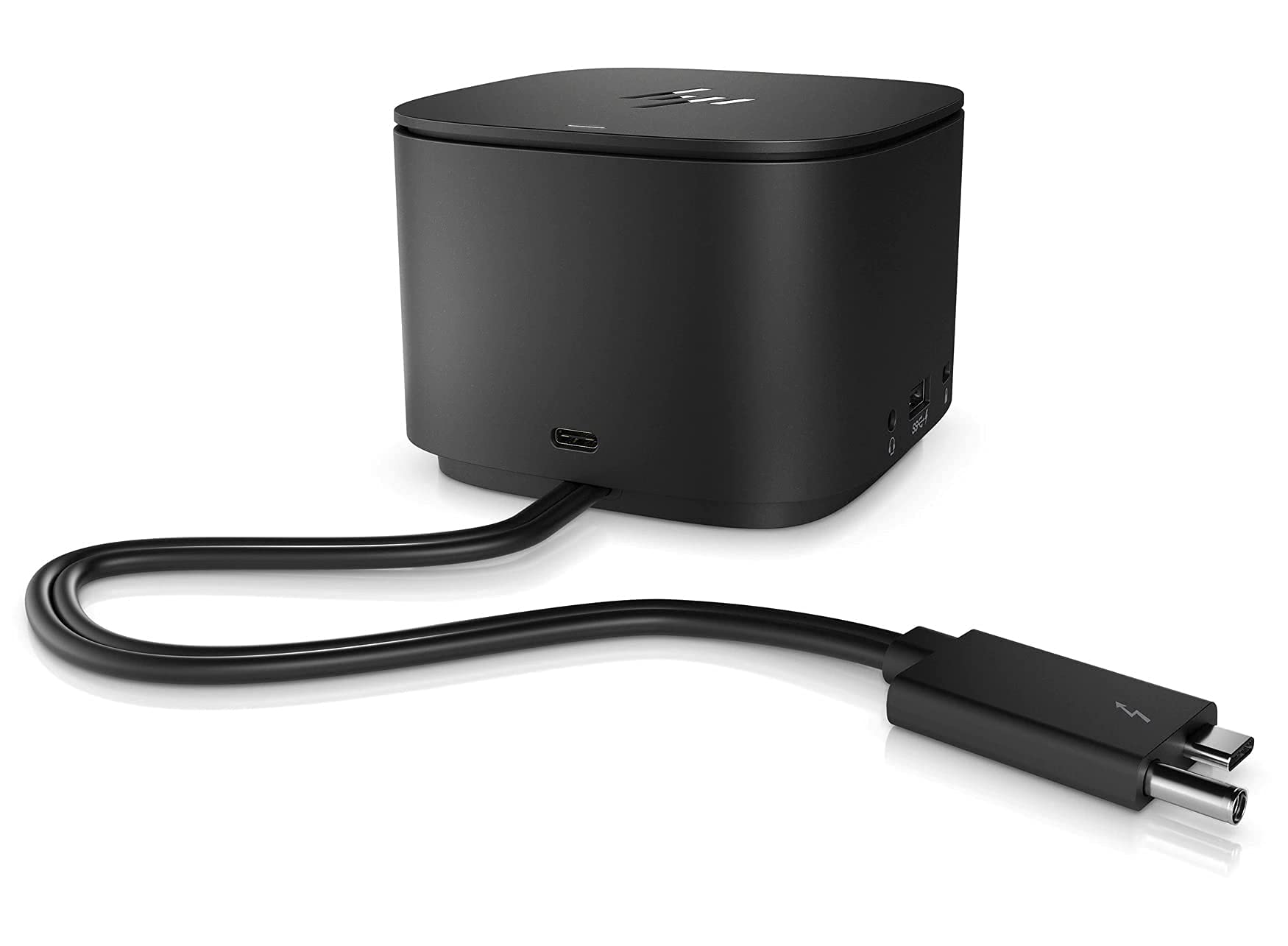 HP Thunderbolt Dock 230W G2 - 4K Unterstützung, Thunderbolt 3, USB C, DisplayPort, VGA - Für HP Elite x2, Elitebook, Folio, Zbook, Probook - Schwarz (erneuert)