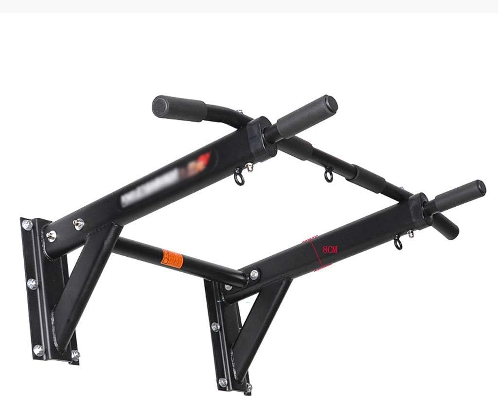 AMYAL Wall Mounted Pull Up Bar Multi-Grip Lite Chin Up Bar Body Gym Total Upper Body Workout Bar Indoor Mounted Gym Fitness with Punch Bag Eyelet