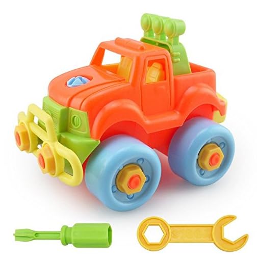 LightningStore Cool Colorful Stylish DIY Build Your Own Car Model - Jeep Truck Car Puzzle Assembly Toy - An Excellent Educational Toy For Your Kids and Children - Image 3