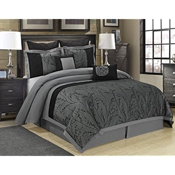 Amazon.com: Chic Home 8-Piece Euphoria Embroidered