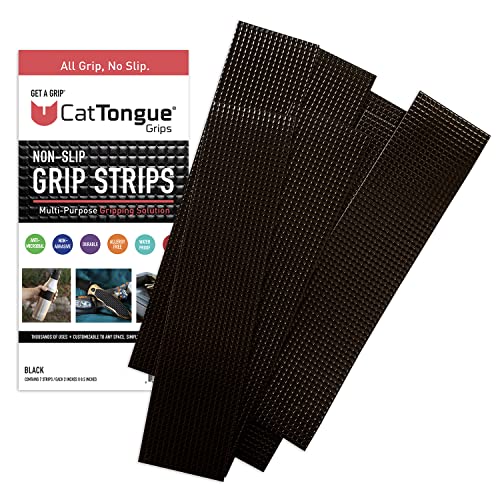 NonAbrasive Grip Tape Strips by CatTongue Heavy Duty Waterproof Non