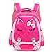 Efree Cute Cat Face Bow Diamond Bling Waterproof Pink School Backpack Girls Book Bag