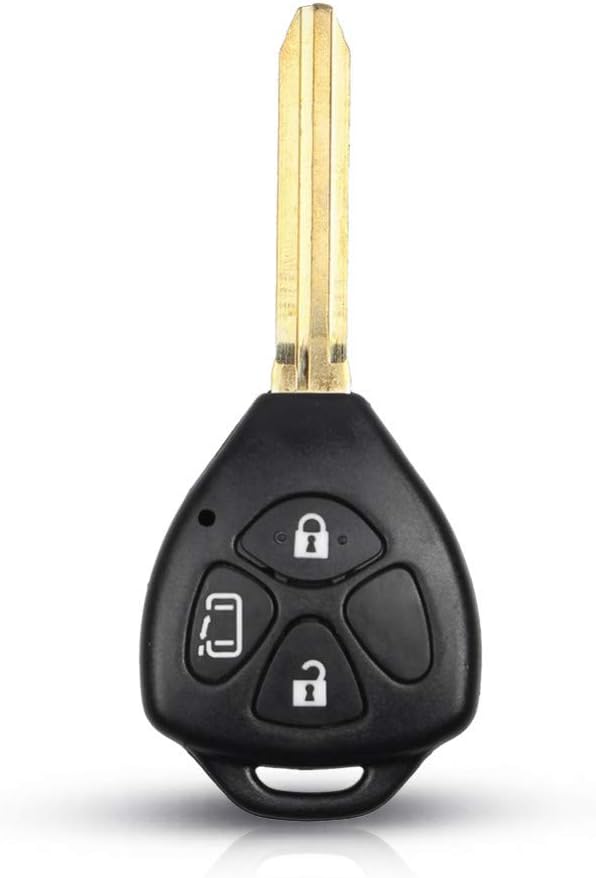 MFMAES 2/3/4 Btn Remote Car Key Case Shell Fob Cover For Toyota Corolla Yaris Prado Tarago Camry Rav4 Reiz Crown Avalon Venza