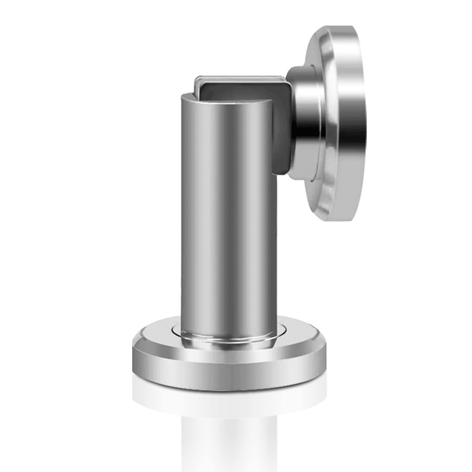 KOLAKO Magnetic Door Stop, Stainless Steel Door Stopper, Wall Floor Mount Heavy Duty Chrome Magnetc Door Catch Holder, Magnetic Doorstop for Skitrtings, Brushed Nickel — image 1