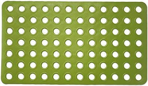 Green Anti Slip Baby Bath Mats Non slip kids Slip-Resistant Bathtub,Shower Mat 28" x 14" Anti-Bacterial Machine-washable by Maxvinci