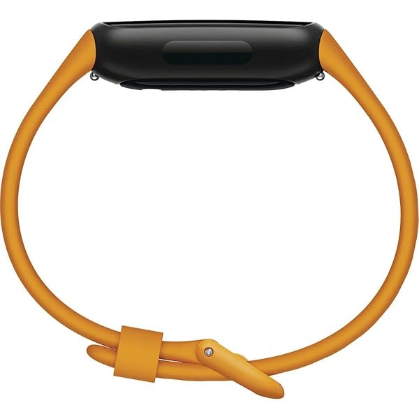 FITBIT INSPIRE 3 HEALTH &-FITNESS-TRACKER WITH STRESS MANAGEMENT, WORKOUT INTENSITY, SLEEP TRACKING, 24/7 HEART RATE AND MORE, MORNING GLOW/BLACK, ONE SIZE (S & L BANDS INCLUDED)