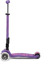 Micro Maxi Micro Deluxe Foldable Kids Scooter Purple 5-12yrs Big Wheels view 3