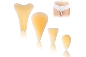 IYRNISFEM Camel Silicone Concealer Pad for Women - Reusable Discreet Insert for Leggings, Yoga Pants, Swimwear, 4-Pack Variety