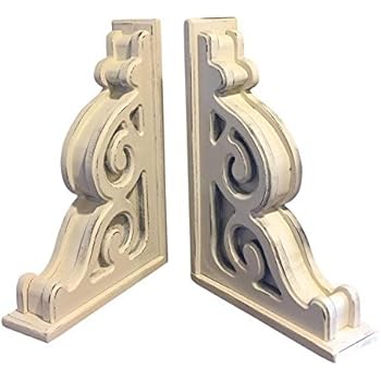 Amazon Com Shaw Wood Shop Large 17 75 X 12 25 Rustic Corbels