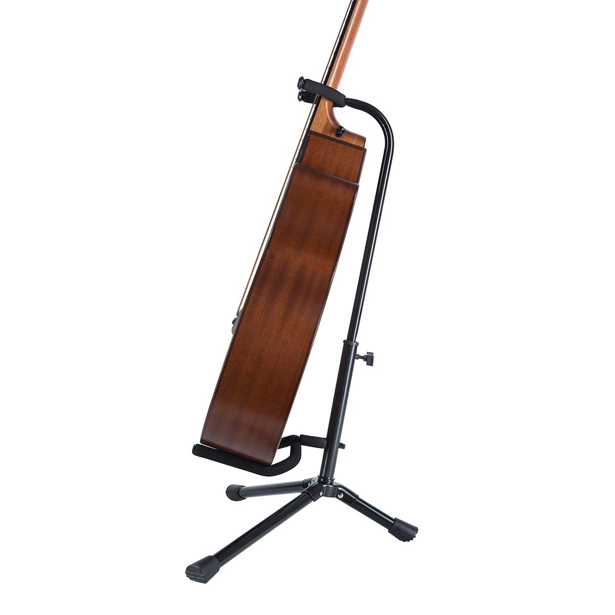 EastRock Guitar Stand with Neck Support Adjustable Single Holds for for