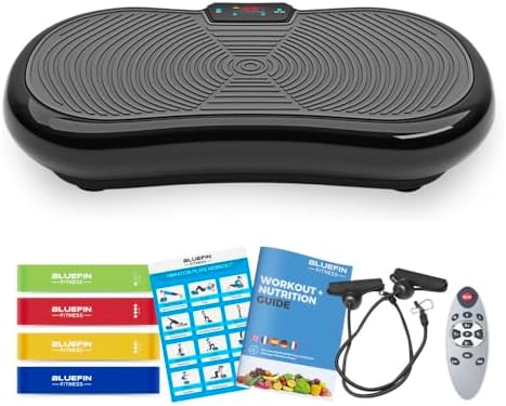 Bluefin Fitness Vibration Plate Ultra Slim, Black price in UAE | Amazon UAE  | kanbkam