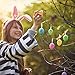 48 Pieces Easter Basket Stuffers, Easter Egg Fillers, Easter Eggs Filled Small Toys for Easter Party Favors, Goodie Bag Fillers, Pinata Toys and More