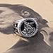 St Michael The Archangel Catholic Medal Stainless Steel Amulet Ring