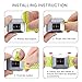 For Fitbit Ionic Bands, SKYLET 2 Pack Soft Silicone Breathable Replacement Wristband for Fitbit Ionic Smart Watch with Buckle (No Tracker)