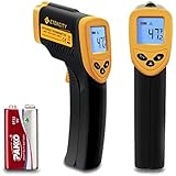 Etekcity Lasergrip 774 Non-contact Digital Laser Infrared Thermometer, Yellow and Black