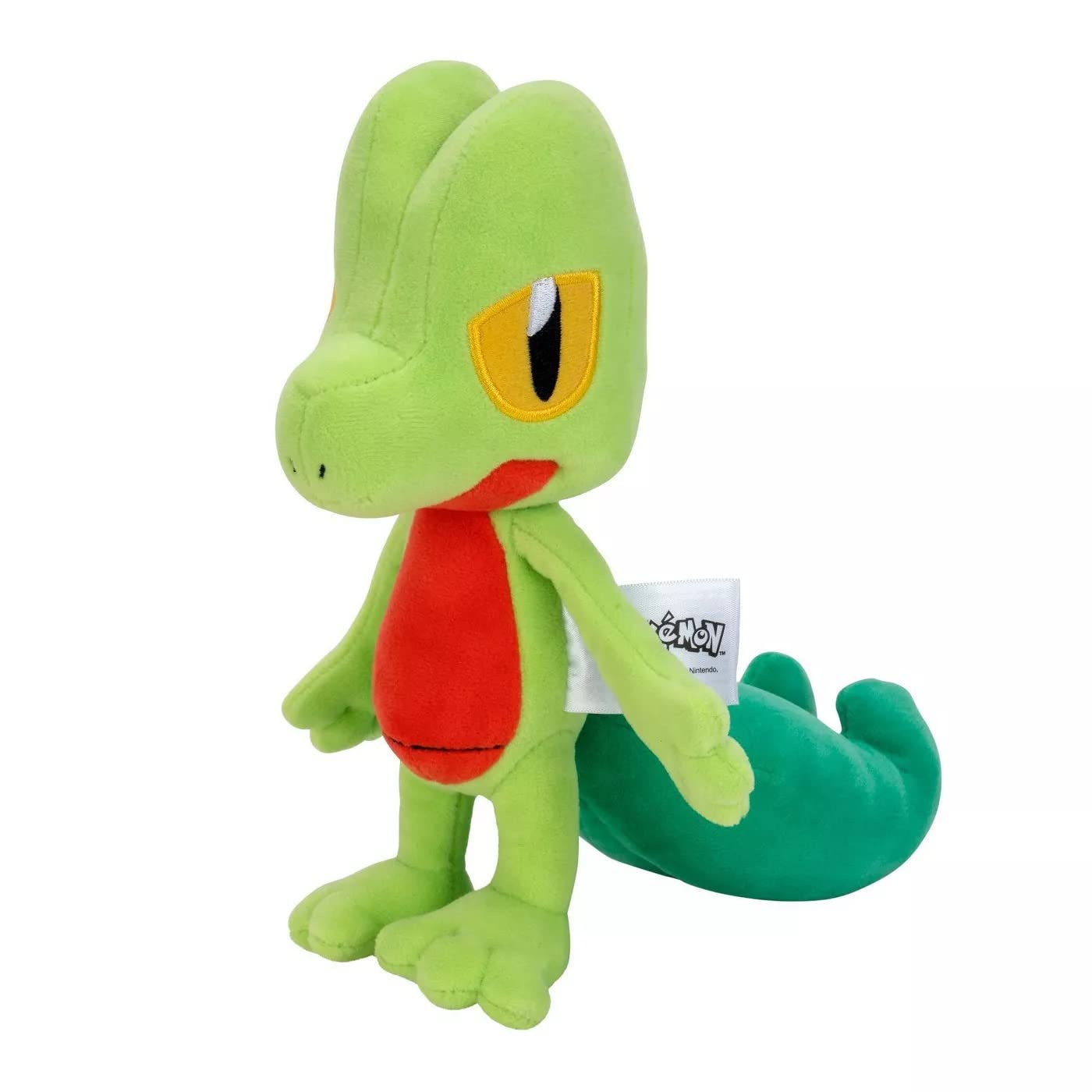 Pokemon Official & Premium Quality 8-Inch Treecko Plush
