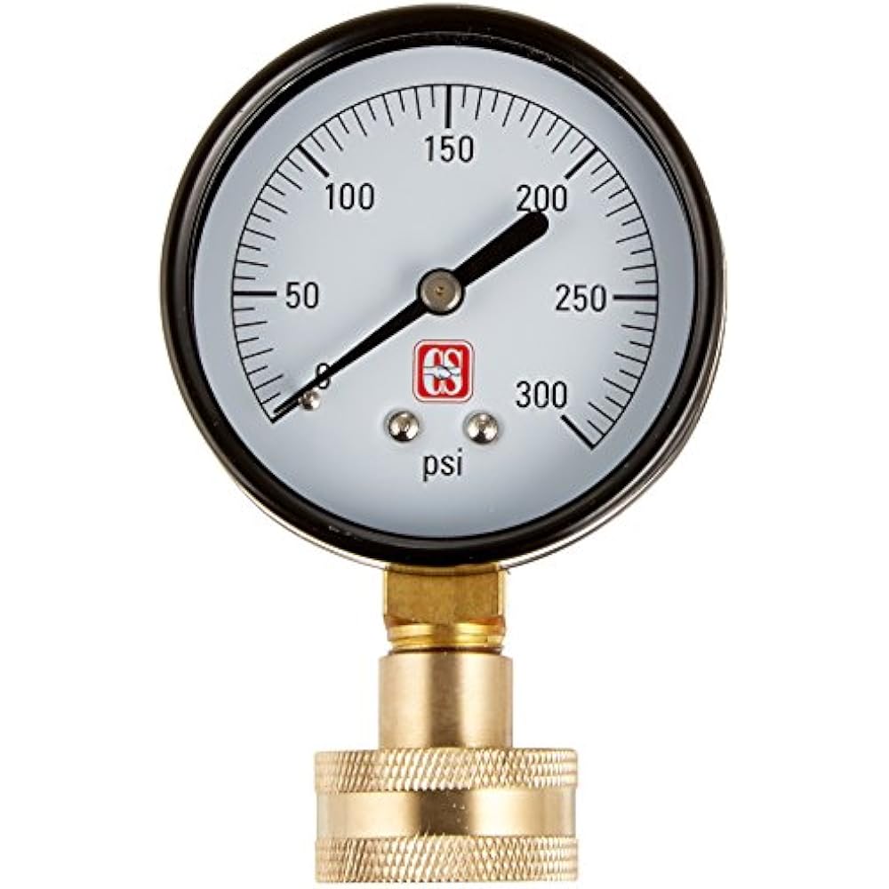 EZFLO 45169 Water Pressure Test Gauge Home Improvement eBay