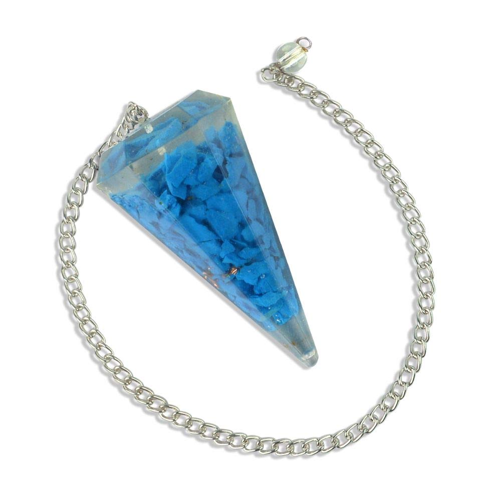 Reiki Crystal ProductsTurquoise Dowser, Turquoise Orgone Dowser Pendulum, Turquoise Crystal Dowser, Turquoise Crystal Pendulum, Turquoise Stone Dowser, Turquoise Stone Pendulum