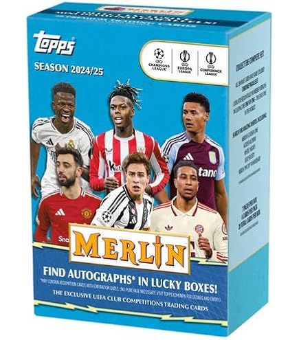 Amazon.com: Topps Merlin Chrome UEFA Champions 2022-2023 - Caja de