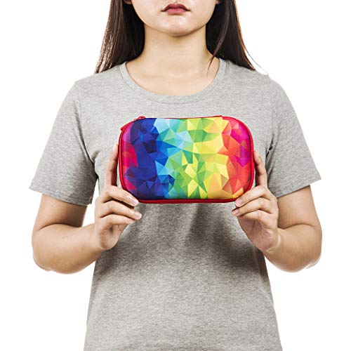 ZIPIT Fresh Colorz Pencil Box/Pencil Case/Storage Box, Kaleidoscope - Thumbnail 5