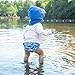 i play. by green sprouts Baby Boys Snap Reusable Absorbent Swimsuit Diaper, Blue Undersea, 18 Months