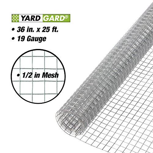YARDGARD 308225B Hardware Cloth 36 Inch X 25 Foot, Silver on Galleon Philippines