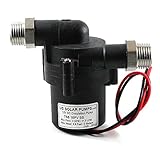 S5-15PV/Cu - 3 GPM - Food Grade - 12V Solar Hot Water Pump - Can be Run by a 15W Solar Panel Threads