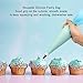 Kootek 109 Pack Pastry Bags Sets Thickened 16 Inch 100 Disposable Icing Piping Bags 2 Reusable Silicone Bags 2 Plastic Couplers with 5 Bag Ties for Cupcake, Cookies and Frosting Cake Decorating Supply